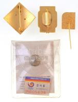 4db-os olimpiai jelvény tétel, egy kivételével mind zománcozott, 1968. "Mexikó", 1980. &qu...