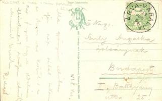 Árvavára, Oravsky Zamok; vár. Kiadja Pietschmann Ferencz / castle (kopott sarok / worn corner)