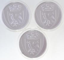 DN "Reneszánsz szett" ezüstözött Cu-Ni emlékérem sorozat dísztokban, benne "Mátyás&qu...