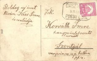 Egyházasfalu, Római katolikus népiskola, Hangya szövetkezet csoportképpel (EB)