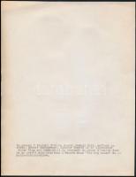 Wallace Beery, Robert Mongomery színészek közös filmben, tankon, feliratozott MGM fotó, 20x26 cm