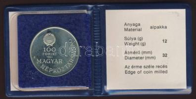 1983. 100Ft "Széchenyi" T:PP Eredeti tokban, tanúsítvánnyal!