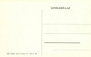 Budapest - 5 db RÉGI képeslap piarista templomokról belső képekkel / 5 pre-1945 postcards of piarist...