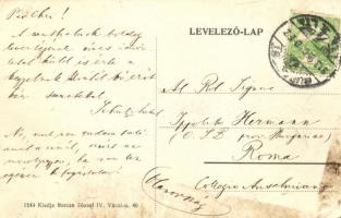 Budapest - 5 db RÉGI képeslap piarista templomokról belső képekkel / 5 pre-1945 postcards of piarist...