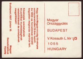 1987 Nagy Imre ellenzéki politikai propagandalap