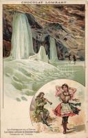 Dobsina ice cave and folklore Litho