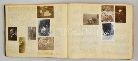 A Várady-Kopp család és rokonságának története. Két hatalmas füzet, több száz fényképpel, közte csal...