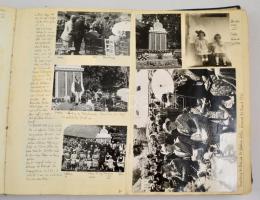 A Várady-Kopp család és rokonságának története. Két hatalmas füzet, több száz fényképpel, közte csal...