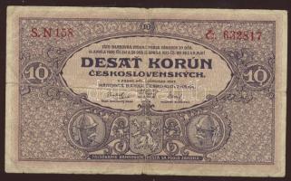 Csehszlovákia 1927. 10K T:III