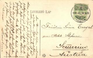 Előpatak, Valcele; Fősétány, Gidófalvy- és Goldstein villa / main promenade, villas (EK)