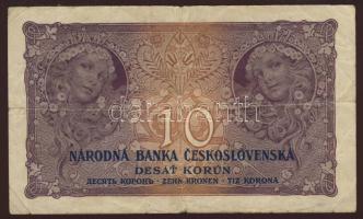 Csehszlovákia 1927. 10K T:III