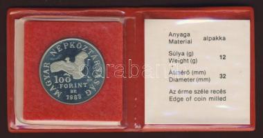 1983. 100Ft "Simon Bolivar" T:PP Eredeti tokban, tanúsítvánnyal, csak 10.000db!