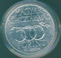 1986. 500Ft Ag "Buda visszafoglalása.." T:BU