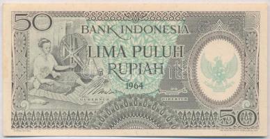 Indonézia 1964. 50R T:I-,II
Indonesia 1964. 50 Rupiah C:AU,XF