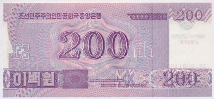 Észak-Korea 1997 (2008). 200W T:I-,II
North Korea 1997 (2008). 200 Won C:AU,XF