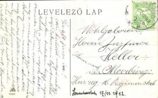 Debrecen, Református kollégium, este