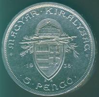 1938. 5P Ag "Szt.István" T:2/3 ph.