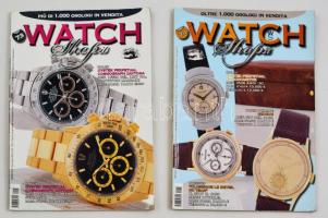 2012 2 db Watch olasz nyelvű óra magazin, árakkal, 95 p
