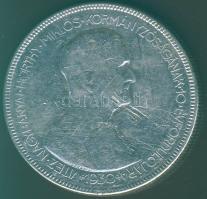 1930. 5P Ag "Horthy jobbra" T:3 ü.