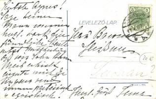 1907 Pécs, Országos Ipar- és Mezőgazdasági Kiállítás reklámlapja / National Industrial and Agricultu...