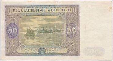 Lengyelország / Nemzeti Egység Kormánya 1946. 50Zl T:III fo.
Poland / Government of National Unity ...