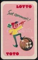 1959 Toto-Lotto reklámos kártyanaptár