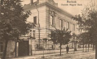 Szolnok, Magyar utca, Osztrák-magyar bank palotája (Rb)