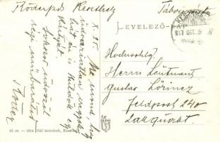 Keszthely, Balaton park. Gál testvérek kiadása 43. 1914