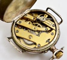 Ezüst (Ag.) zsebóra, nem működik, jelzett, bruttó:22 g