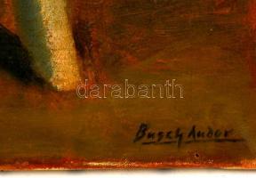 Basch jelzéssel: Csendélet, olaj, vászon, 50×41 cm