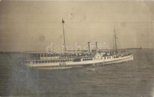 10 db régi hajó motívumlap, közte 2 litho és 3 fotó. DDSG Sirály, Budapest, Österreich, Helios, Stef...