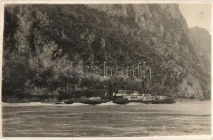 10 db régi hajó motívumlap, közte 2 litho és 3 fotó. DDSG Sirály, Budapest, Österreich, Helios, Stef...