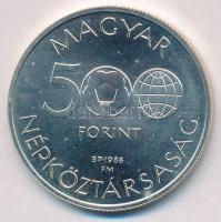 1986. 500Ft Ag "Labdarúgó Világbajnokság - Mexikó 1986" T:BU 
Adamo EM95