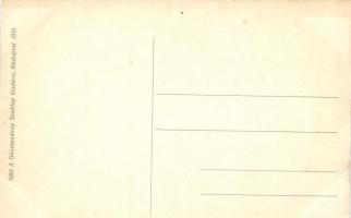 Magyar Királyi Államvasutak (MÁV) 324. sor. Brotán-kazánú Schmidt túlhevítős mozdonya. Budapest 1916...