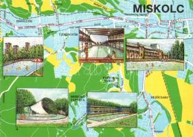 11 db modern európai térkép motívumlap / 11 modern European map motive cards