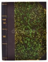 1913 Turisták Lapja, folyóirat a Turistaság és Honismeret terjesztésére XXV. évfolyam könyvbe kötve