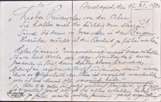 Budapest. Londiner fiúk bőrönddel. Litho leporellocard