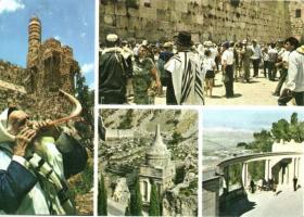 45 db modern izraeli képeslap / 45 modern Israeli town-view postcards