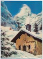 7 db modern dimenziós (3D) motívumlap, közte Pinokkió (Walt Disney) / 7 modern dimensional motive ca...