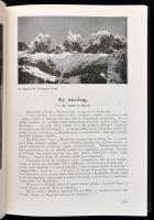1931 Bp., A Budapesti Turista Egyesület III. évkönyve az 1914-1931. évekről