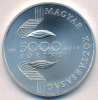 2010. 5000Ft Ag "Úszó EB" tanúsítvánnyal T:BU 
Adamo EM229