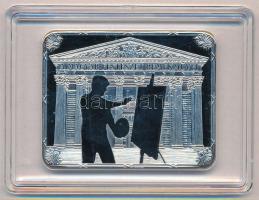 DN "Magyar Festészet Remekei - Madarász Viktor: Zrínyi Ilona a vizsgálóbíró előtt, 1859" e...