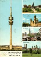 21 db modern olimpia motívumlap / 21 modern Olympic Games motive cards, Summer Olympics, Olympic vil...