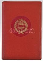 1964. "Kiváló Szolgálatért Érdemrend" aranyozott, zománcozott Br kitüntetés mellszalagon, ...