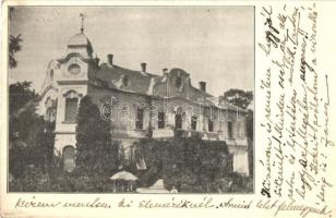 Mátyásdomb, Feketepuszta; Lonkai kastély. Szénásy kiadása (EK)