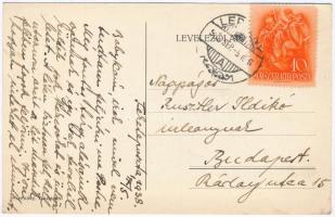 Mátyásdomb, Feketepuszta; Lonkai kastély. Szénásy kiadása (EK)