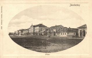 Jászberény, Fő tér, Vaskereskedése, Brünauer kiadása