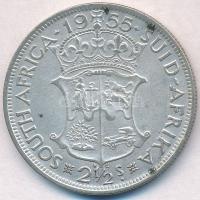 Dél-Afrika 1955. 2-1/2Sh Ag "II. Erzsébet" T:2- ph., karc, szennyeződés
South Africa 1955...