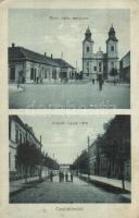 Celldömölk, Római katolikus templom, Weisz Lipót üzlete, Kossuth Lajos utca (EK)