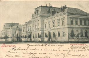 1899 Debrecen, Pavilon gyalogsági laktanya